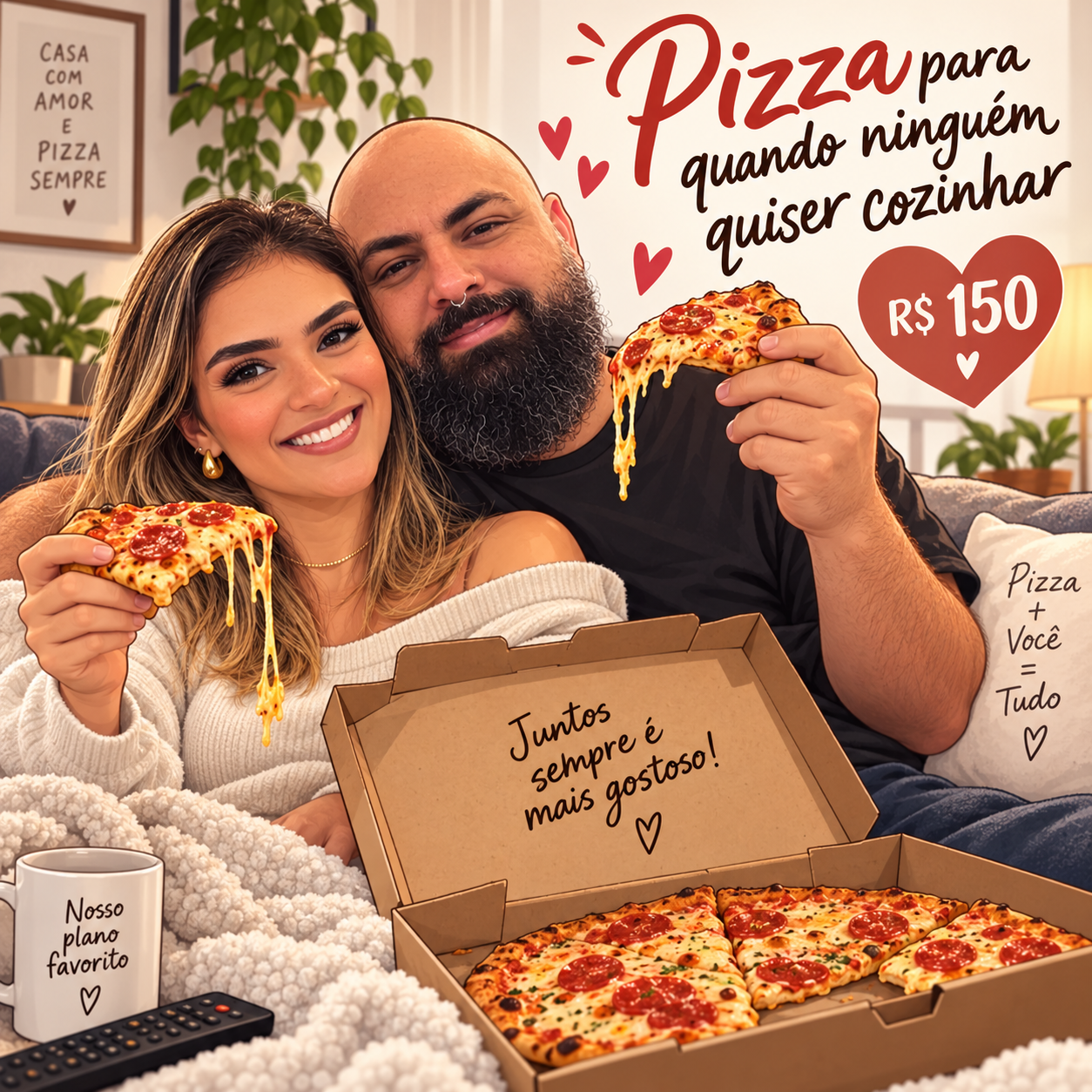 Pizza para quando ninguém quiser cozinhar
