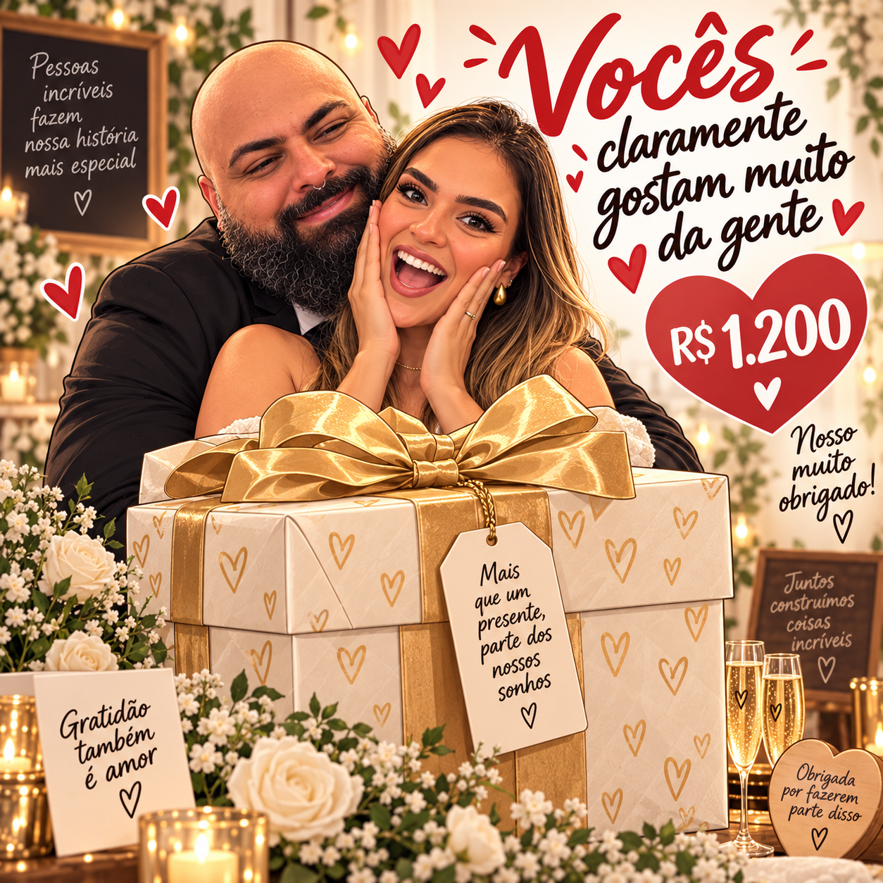 “Vocês claramente gostam muito da gente”